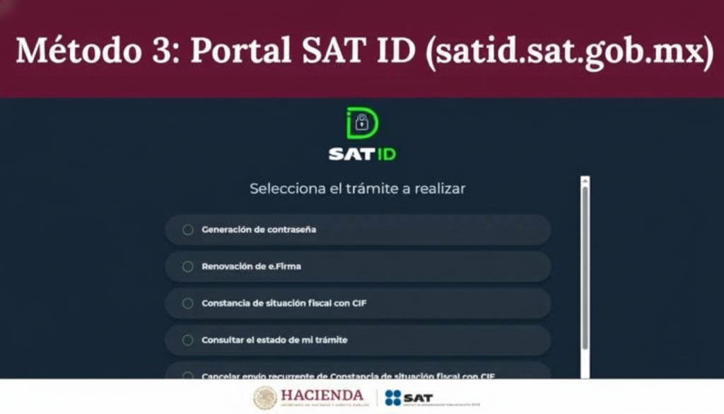 Portal SAT ID