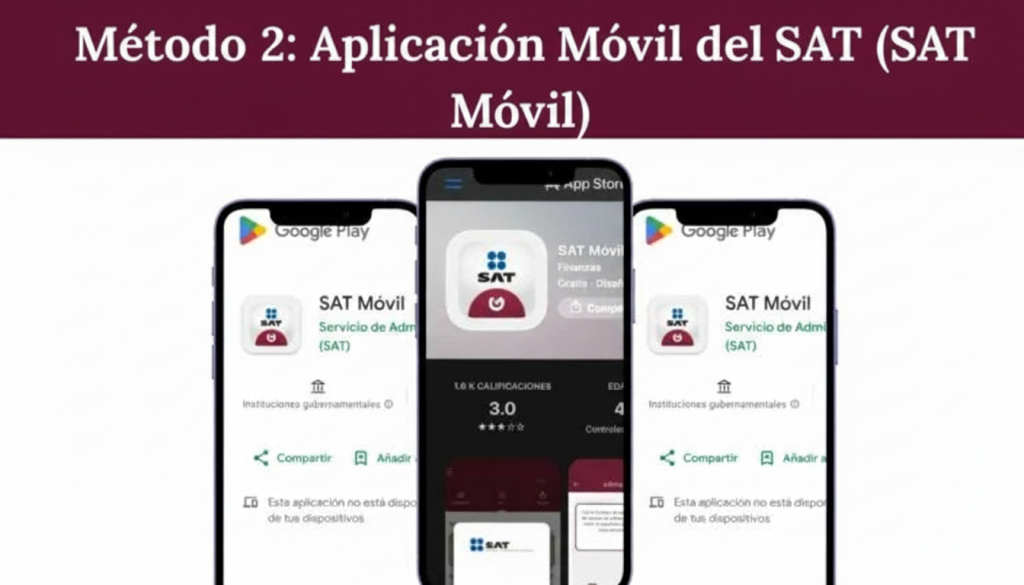 Aplicación móvil SAT 